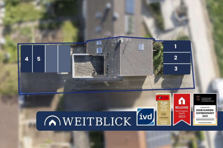 WEITBLICK: Parkkomfort am Feldrand!