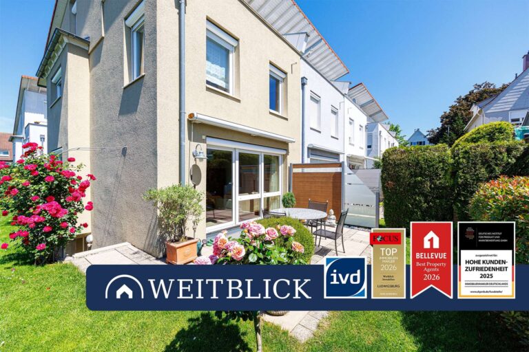 WEITBLICK: Zuhause mit Garten, Terrasse und Dachstudio!