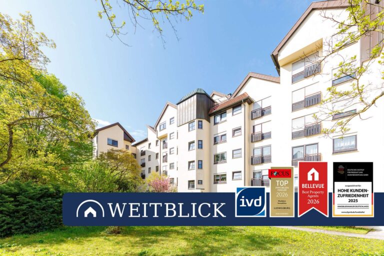 WEITBLICK: Mit 2 Balkonen!