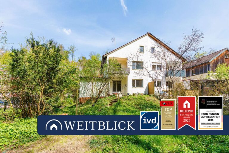 WEITBLICK: Ein Paradies für Naturliebhaber: Haus mit zusätzlichem Gartengrundstück!