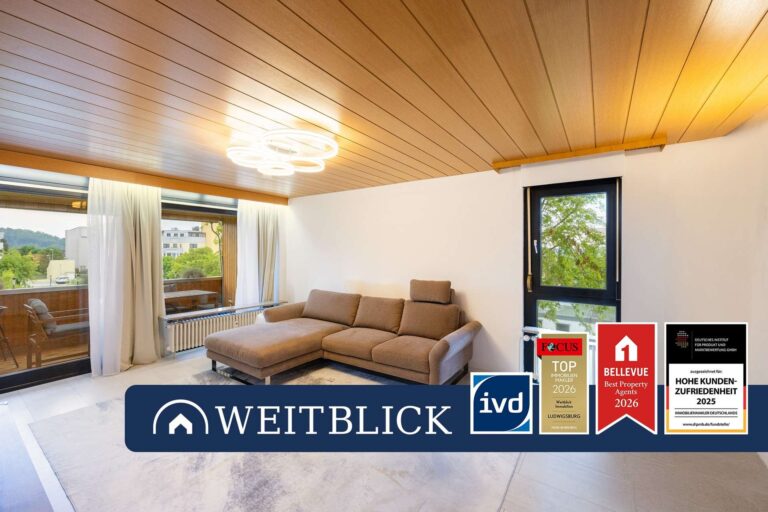 WEITBLICK: Helle, barrierefreie Wohnung mit Aussicht!