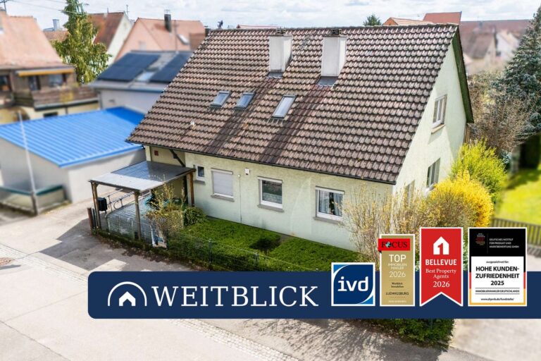 WEITBLICK: Familientraum mit Garten!