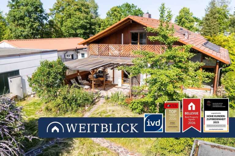 WEITBLICK: Wohnresidenz mit Gewerbe!