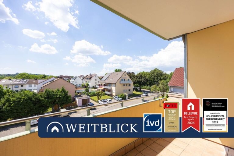 WEITBLICK: Balkontraum in Oßweil!